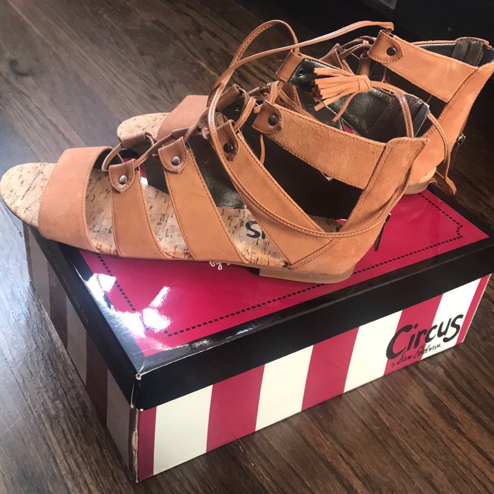 Sam Edelman size 9 lace up sandals